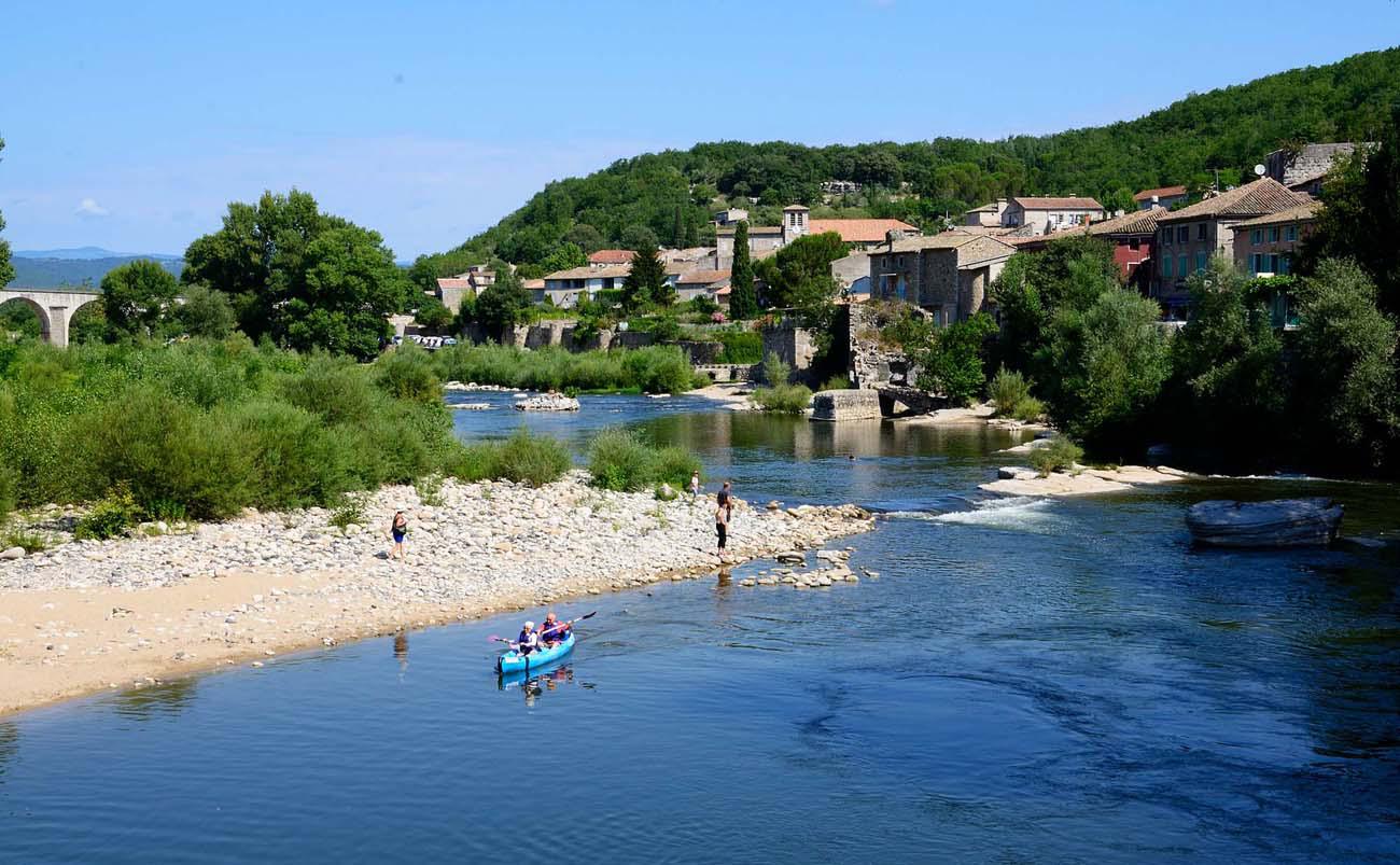 l'Ardèche à Vogüe